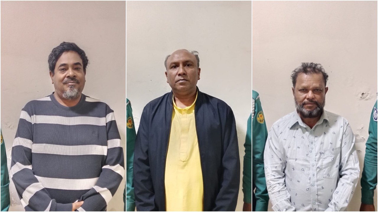 সাবেক এমপি ছানোয়ার হোসেনসহ আ. লীগের তিন নেতা গ্রেপ্তার